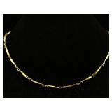 14k Gold Chain Necklace, Tw 11.1g (for Repair) Sz