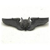 Sterling Silver Ww2 Aerial Gunner Badge, Tw 18.7g