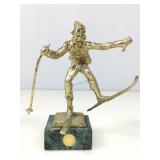 Dennis Smith Bronze Sculpture 2002 Olympics -
