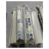 13 Bags of PDS grey Bottom Locking Fence slats