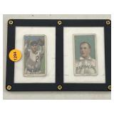 1909-11 t206 tobacco 2 card lot
