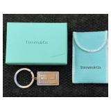 Tiffany & Co. Sterling "welcome" Keychain Tw 16.7g