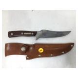 Vtg Schrade 150T Hunting Knife with Sheath
