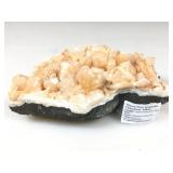 Stilbite & Apophyllite Crystal Cluster Large