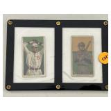 1909-11 t206 tobacco 2 card lot