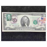 First Day Issue, April 13 1976 $2 Bill