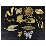 Emmons, Monet, B.s.k Brooches & More, Sz 3ï¿½in