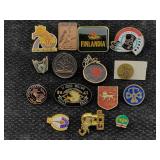 Collection Of Pins Incl. Kops, Bike Week & More
