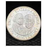 .999 Silver Troy Ounce 200th Anniv. Us Round 1776-