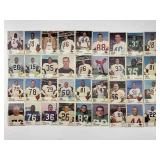 1961 fleer football card lot