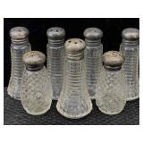 7 Sterling Silver Top Shakers, Tw 8g (sterling