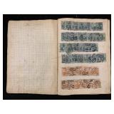 Book With German & Polish Stamp Collection