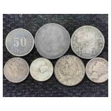 Silver Us & Silver Foreign Currency, Tw 23.2g