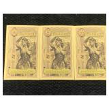 3-¼ Idaho Goldback 1/4000th Ozt 24k Gold