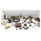 Trinket Boxes, Carved Statues, Stone Figures,