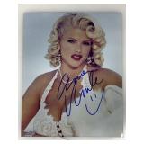 Anna Nicole Smith Autographed Photo - no COA