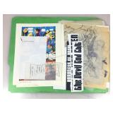 Collection of Original James McQuade Vellum