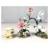 Lenox Bone China Flowers and Trinket Box - No