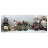 Vtg Anna Lee Christmas Dolls and more