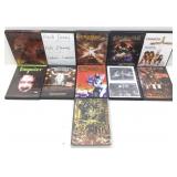 Heavy Metal Concert DVDs - Ex Condition