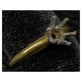 18k Gold Ring Tiffany & Co. Ring, Tw 2g, No Stone