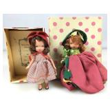 2 Antique Storybook Dolls - Composite and