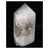 3.25 in tall Druzy Flower Agate Crystal Tower