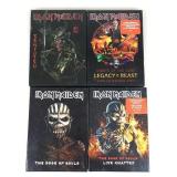 4 Iron Maiden Concert DVD Box Sets - Ex Condition