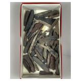 Ancient Indian Obsidian & Chert Artifacts - 42pcs