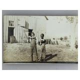 Orig. RPPC Black Americana Real Photo Postcard
