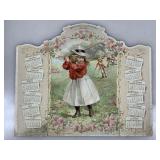 Orig. 1901 Hancock Life Insurance Co. Calendar