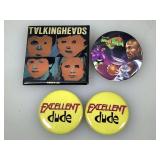 Vintage Pin Back Buttons