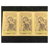 3-¼ Idaho Goldback 1/4000th Ozt 24k Gold