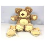 Vtg 1985 Cabbage Patch Kids Signed Dudley Furskin