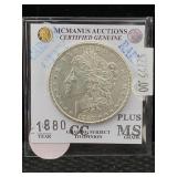 1880 Carson City Signature Series Silver Morgan