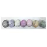 Collection of Polished Stone Eggs