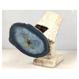 Hand Made Stone Kaleidoscope with Agate and
