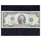 2003 Series A $2 Bill 'crisp', Item Number #5