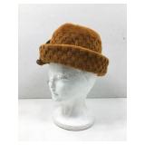 Vtg Ladies Martello W. Germany Plum Street Hat