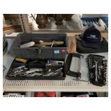 Stack On Toolbox, Tools, Hat, and More.