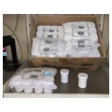 Case Of Plastic Ointment Jars. 12 Per Bag