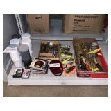 Assorted Tools, Ratchet Straps, Working Scale,