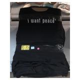 46 New I Want Peace Shirts. All XL