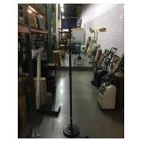 Metal floor lamp w/hanging lights approx 6ft tall