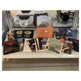 Collection of vintage fishing tackle catalogs and