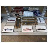 Assorted Wall Hanging Decor. Old School Car