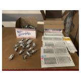 Floor AC Vents & Light Switches