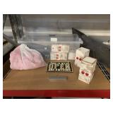 Assorted Home Decor. Flamingos, Heart Rectangular
