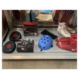 Nike Size 13 & 14 Cleats, Fitness Ball, Century