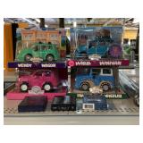 The Chevron Cars Toys, Bicycle Movie Playing
